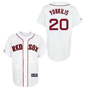  Boston Red Sox Kevin Youkilis Youth Home Replica Jersey 