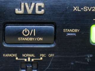 JVC XL SV22 VIDEO CD Karaoke Player ~ Works Very Well~  