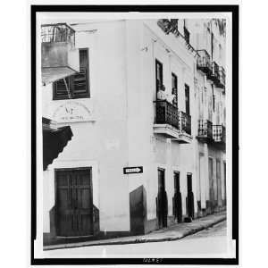  Pedro Albizu Campos,1891 1965,on balcony at apartment 