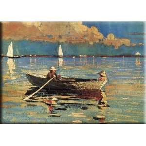  Gloucester Harbor 30x21 Streched Canvas Art by Homer 