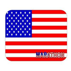  US Flag   Marathon, Florida (FL) Mouse Pad Everything 