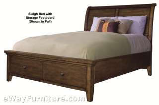   Storage Sleigh Bed Kids Guest Dorm Online Bedroom Furniture Set  