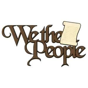  We The People Laser Title Cut