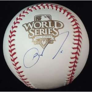  Autographed Barry Zito Baseball   * * World Series COA 1A 