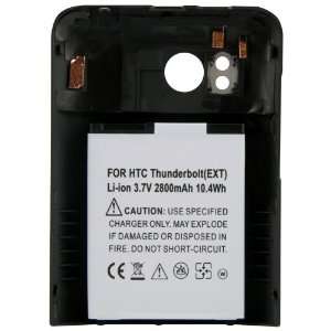  Naztech 2800mAh Extended Battery with Door for HTC Thunderbolt 
