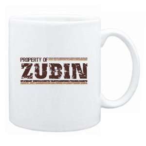 New  Property Of Zubin Retro  Mug Name 