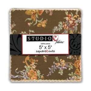 Studio E Fabrics 100% Cotton Pre Cuts 5X5 Tina Higgins Enchantment 