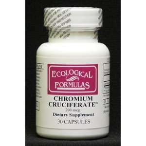  Ecological Formulas   Chromium Cruciferate 200 mcg 30 caps 