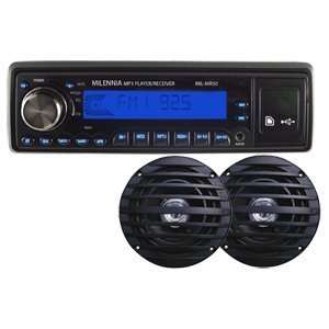   MPK5 AM/FM/USB/SD STEREO PKG W/SEAWORTHY 5571