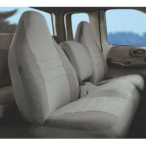    12 GRAY Front Bucket Seat Cover with Built In Seat Belts Automotive