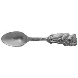  Oneida Cubby Bear (Stainless) Youth Spoon, Sterling Silver 