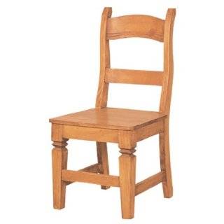 Rustic Pine Dining Chairs