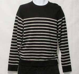 Tommy Hilfiger Mens Stripe Crewneck Sweater Sizes S, M, L, XL NEW 