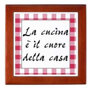  Cucina Cuore Casa Italian Keepsake Box by  Baby