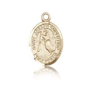    14kt Yellow Gold 1/2in St Joseph of Cupertino Charm Jewelry