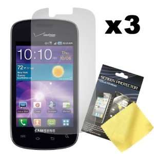 Cbus Wireless Three LCD Screen Guards / Protectors / Films for Samsung 