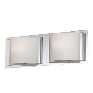   Forme Collection Curves 2 Light Bath Wall Fixture