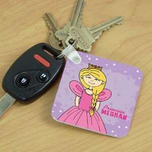  Personalized Princess Key Chain 