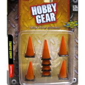    Hobby Gear 1/24   1/18 Traffic Cones Set of 8