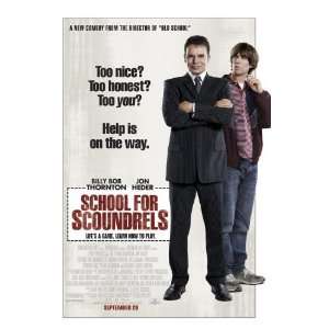  SCHOOL FOR SCOUNDRELS B 27X40 ORIGINAL D/S MOVIE POSTER 