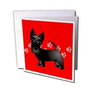  Janna Salak Designs Dogs   Cute Black Scottie   Cartoon 