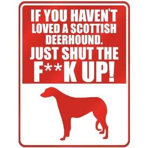  New  If U Havent Loved A Scottish Deerhound , Just Shut 