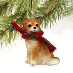  Chihuahua Miniature Dog Ornament   Longhair