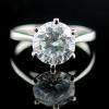 Large 2.9ct Ice on Fire CZ Cocktail Engagement Ring 7  