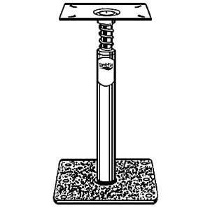LockN Pin 3/4 Pin Pedestal Sets   Ss Base (Size 7 x 7 / Hgt 