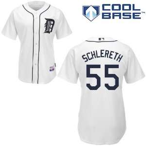 Daniel Schlereth Detroit Tigers Authentic Home Cool Base Jersey By 