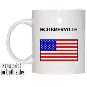  US Flag   Schererville, Indiana (IN) Mug 