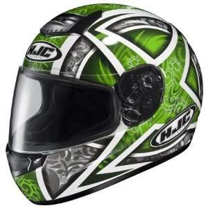  HJC CS R1 Daggar Full Face Helmet Large  Green 