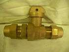 Ford Meter Box Co. 3/4 Brass Ball Valve Curb Stop B44 333 G NEW