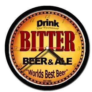 BITTER beer and ale cerveza wall clock