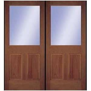  Exterior Door Two Panel Half Lite Pair (Single also 