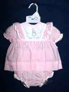 dresses INFANT NEW DRESS WITH BUNNY CUTE SZ 0 TO 3M NEW  