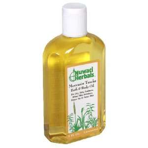  Nuwati Herbals Moccasin Tracks Bath and Body Oil, 8 Ounces 