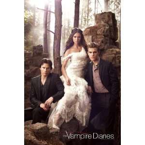  Vampire Diaries Damon, Stefan and Elena Formal Wear Poster 
