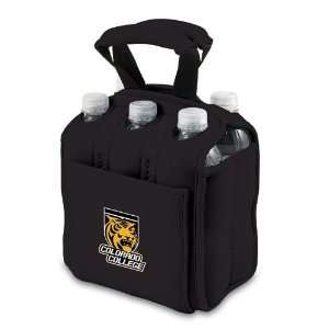   Neoprene Six Pack Beverage Carrier (Black)