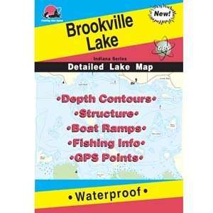   Lake Maps By Fishing Hot Spots Brookville Lake