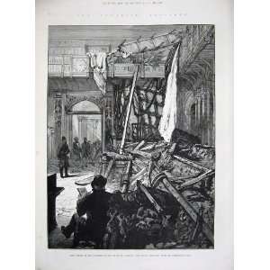  1885 Dynamite Explosion House Commons Westminster Lobby 