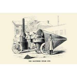  Vintage Art Baltimore Steam Gun   22517 3