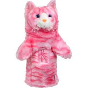  Daphnes Pink Tabby Cat Headcovers