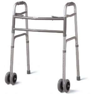  Bariatric Folding Walker with 5 Wheels Health & Personal 