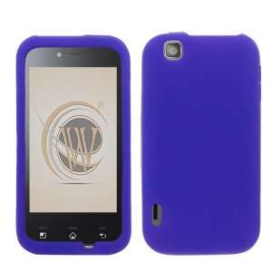  Solid Dark Blue Silicone Skin Gel Cover Case For LG 