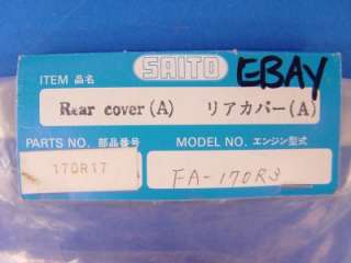 Saito FA 170 Gas Nitro R3 R/C RC Airplane Engine Cover  