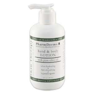  PharmDerma Olive Oil Hand and Body Lotion Beauty