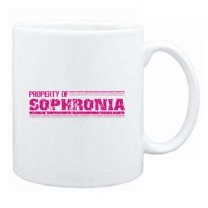  New  Property Of Sophronia Retro  Mug Name