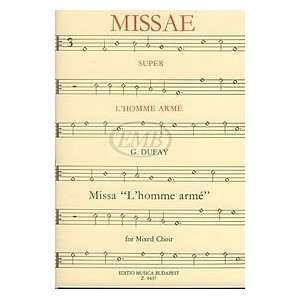  Missa Lhomme arm (Darvas)