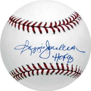  Reggie Jackson Autographed Baseball with HOF Inscription 